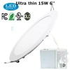 led republic 6'' 15W 120V 5000K Recessed Ultra Thin Ceiling