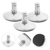TEHAUX 5pcs Adjustable Heavy Duty Furniture Feet with Swivel Function