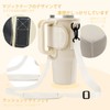 【RFHUDJI】水筒カバー 450~1200mlの絶縁カバーの肩ベルトを調節することができて、450~1200mlの瓶に適して、簡単に使用して携帯して、耐久性と保護の設計です (ベージュ色です)