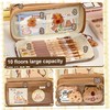 Estuche para lápices de Capibara, Bonito Estuche para Lápices de