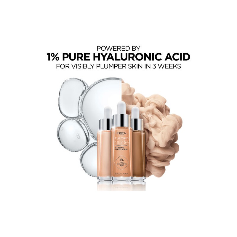 L'Oreal True Match Serum Foundation 3-4 Light Medium