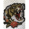 Unbranded 3D Roaring GG Designer Style Tiger Sequin Iron On