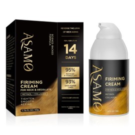 Firming Neck Cream to Tighten and Firm Retinol Collagen & Hyaluronic Acid Anti-Aging Face Moisturizer Wrinkle Smoother for Women & Men 1.76 Fl Oz Brushed Bullion / 조이고 굳히기 위한 펌링 넥 크림 레티놀 콜라겐 & 히알루론산 안티에이징 페이스 모이스처라이저 여성 및 남성용 주름 스무더 1.76 Fl Oz Brushed Bullion