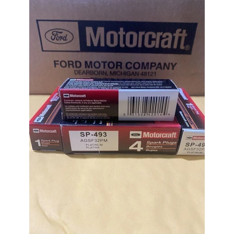 Factory/OEM 8Pcs Motorcraft SP-493 Platinum SPARK PLUGS AGSF32PM For Ford