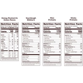 Snyder's of Hanover Variety Pack Pretzels, 36 Count Variety Pack (Pack of 36)