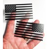 Reversed and Forward Set - Thick Transparent Forward American Flag
