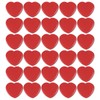 Qualsen Fridge Magnet 30 Pack, Heart Shape Magnets Cute Magnets