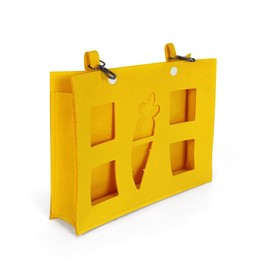 Rabbit Hay Feeder Felt Hay Holder,Rabbit Hamster Feeding Bag,Bunny Hay Bag,Hanging Hay Feeder,Guinea Pig Hay Feeder Storage for Bunny Food Cage Horses Chinchilla Hamster Small Animals