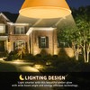 Gonhom PAR38 Bug Flood Light Bulbs Outdoor,2 Pack-Dimmable,Bug lights for