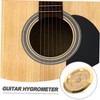 FUNOMOCYA Guitar Hygrometer Humidity Measurement for Acoustic Folk Guitars Portable