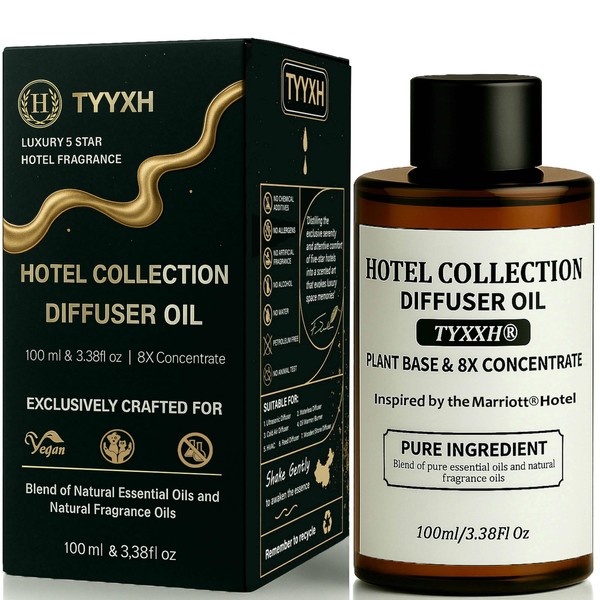 Hotel Collection Diffuser Oil, Marriot Inspired Essential Oils for Waterless,