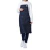 Gilio Denim Bib (Rope) 1910 Navy Blue, Japan One Size
