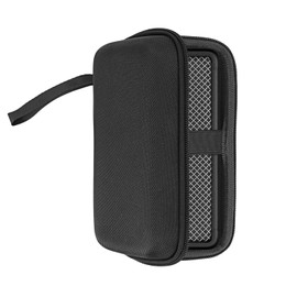 Geekria - Funda de nailon para altavoces, compatible con funda Marshall Emberton II, piel suave protectora, funda de transporte de viaje para altavoces portátiles de repuesto (negro)