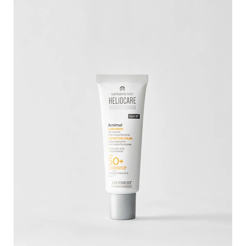 Heliocare 360 Acnimat Crema Invisible Fps 50ml Acné