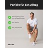 Snocks Women's and Men's Trainer Socks (6 x Pairs) -