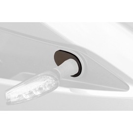 Kijima GSX-8S/8R ('23-) 217-2047 Motorcycle Turn Signal Mount Base Set, Set of 2, Compatible with M8 Shaft Turn Signals