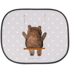 Mr. & Mrs. Panda Auto Sonnenschutz Bär Schaukel - Geschenk, Autosonnenschutz, Sonnenschutz Auto, Sonnenschutz Auto Seitenscheibe, Sonnenschutz