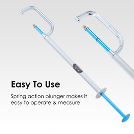 KATSU Brake Disc Caliper Thickness Gauge Measuring Tool 0-45mm for Car Automotive Motorcycles Brake Disc Wear Detection 449775