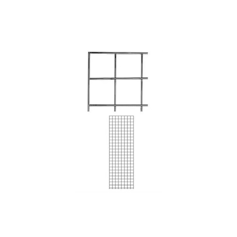 Unbranded/Generic Set 4 Gridwall Panels 2' x 6' Grid Wall