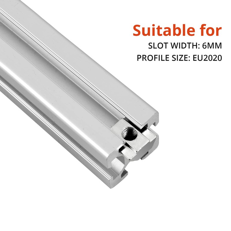 GETLITOOL Slide Nut, T Slot Nut 100PCS B Type Slide