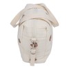 Multifunctional Baby Stroller Storage Bag Zipper Embroidery Reusable Handbag Nappy