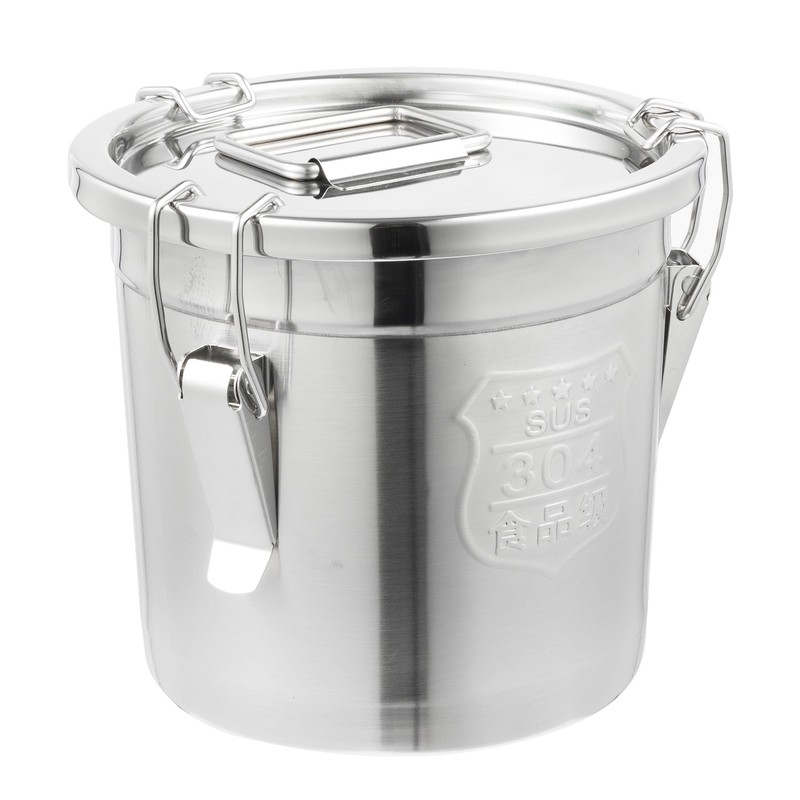 DYNAMI 304 Stainless Steel Containers With Lid,202oz Airtight Flour Container