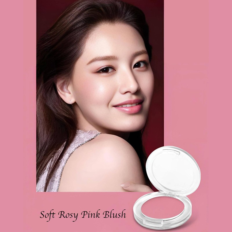 Blushers for Cheeks Make up Blusher, Rose Pink Powder Blushes,