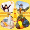 2Pcs Large Screaming Rubber Chickens,15 Inch 12 Inch Yellow Squawking