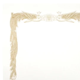 A4 Vertical, Horizontal Writing, White, 10 Sheets, Compatible with A4 Laser Printers, 8.3 x 11.7 inches (210 x 297 mm), Phoenix Frame, Graduation Certificate, Commendation Certificates