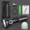 UniqueFire H7 Small Flashlight 2500 High Lumens Rechargeable, Portable Powerful