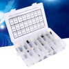 240Pcs Elastic Cylindrical Pin Carbon Steel Hollow Positioning Auxiliary Parts