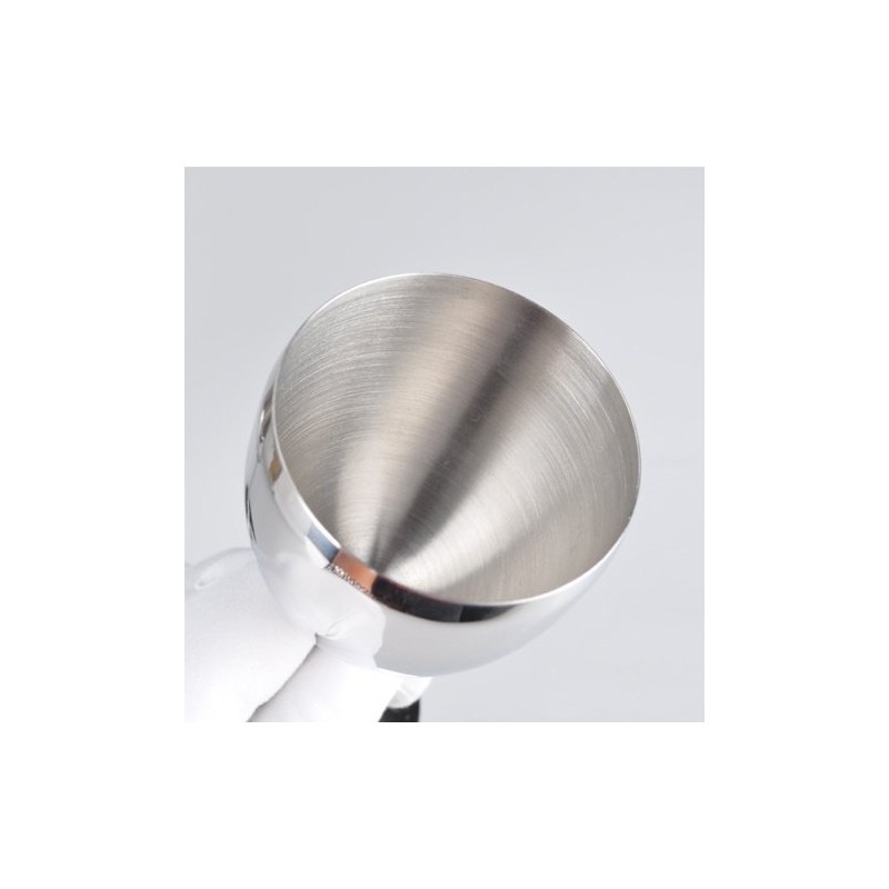 Addfun®Packung mit 2 Stück,Gute Qualität Rostfreier Stahl Kelch Rotwein Brille,14cm