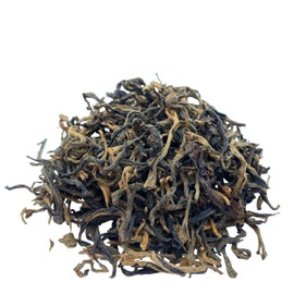 Black tea Yunnan Golden Monkey from China, spicy, mild, nutty, cocoa, freshly bottled