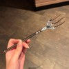 Dinner Forks, Stainless Steel Trident Fork, Stainless Steel, Poseidon Design,