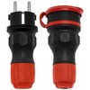 KEL Protective Contact Plug & Coupling Set 16A / 250V