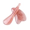 Lifting Heart Gua Sha Acupressure Stick Facial Acupressure Massager set gold 4ea