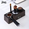 Bincoo Multifunction Espresso Tamper Station-Rectangular Fit 51/53/58mm (Brown)