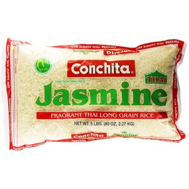 Conchita Fragrant Thai Jasmine Long Grain Rice 5lb (1 pack)