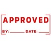 Printtoo Approved Self Inking Rubber Stamp Pre-Inked Office Stamp- Home