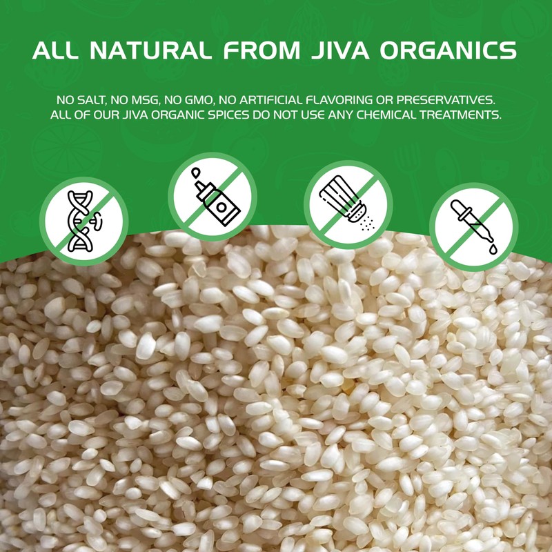 Jiva Organic Idli Rice 10 Pound Bag - Non-GMO, USDA