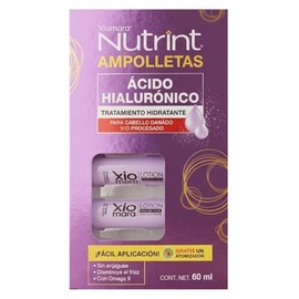 Xiomara Nutrint Ampolletas Ácido Hialurónico Tratamiento 60 ml | Mascarilla con aceite de argan