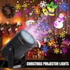 16-Pattern Christmas LED Light Projector – USB Powered Indoor Festive