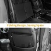 BIZOCO Car Front Seat Organizer with Steering Wheel Eating Tray