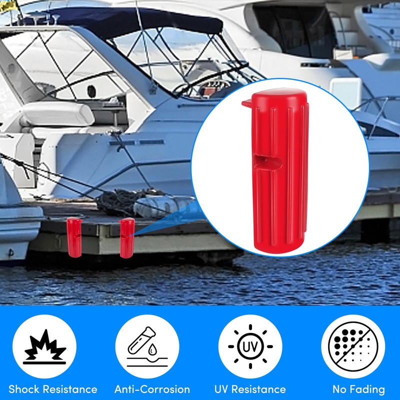 ORLANG 2Pack Dock Bumper Fender, Inflatable Dock Protection for Edging,