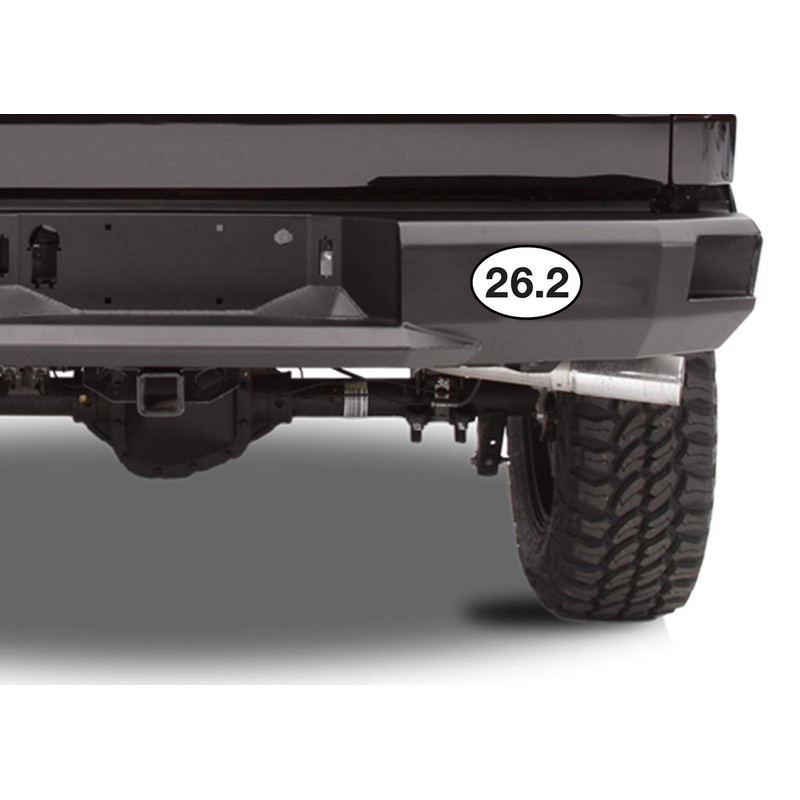 Rogue River Tactical 26.2 Marathon Running Sticker Bumper Sticker Oval