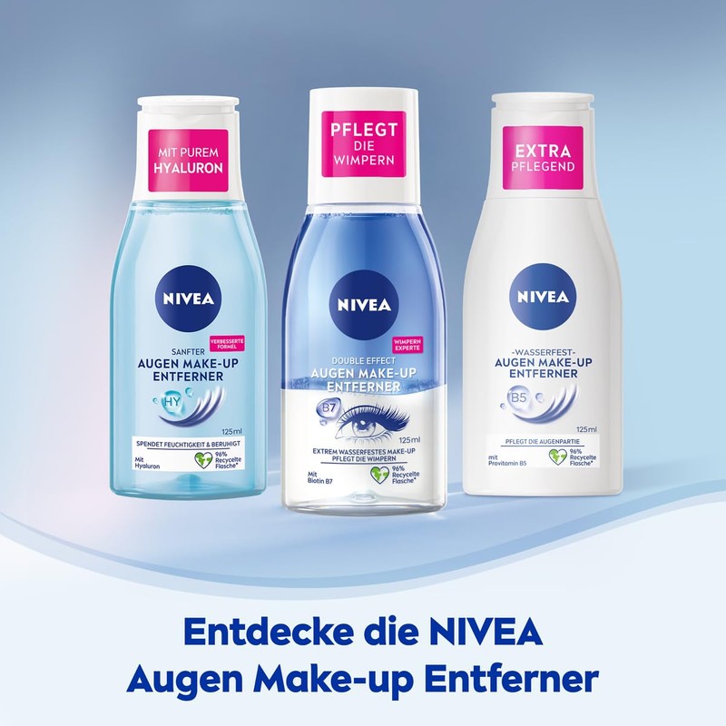 NIVEA Eye make-up remover, make-up remover for the sensitive eye