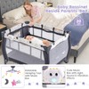 Costzon 3 in 1 Pack and Play with Bassinet, Portable