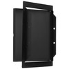 200 x 200 mm Metal Inspection Flap Anthracite Inspection Door