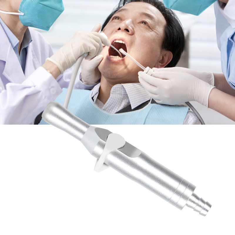 Saliva Ejector Weak Suction Handle Aluminum Alloy Scratch Proof Detachable