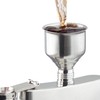 Relaxdays 2 x XXL Hip Flask Stainless Steel Giant Hip
